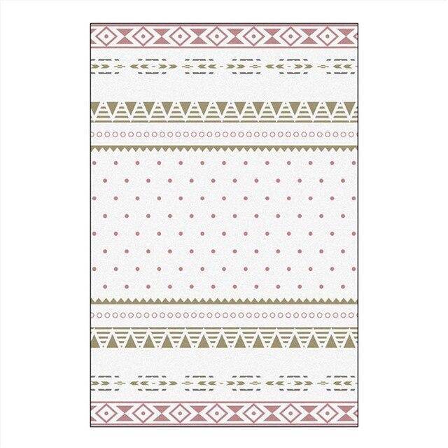 Rectangular Berber carpet with Stripe pattern