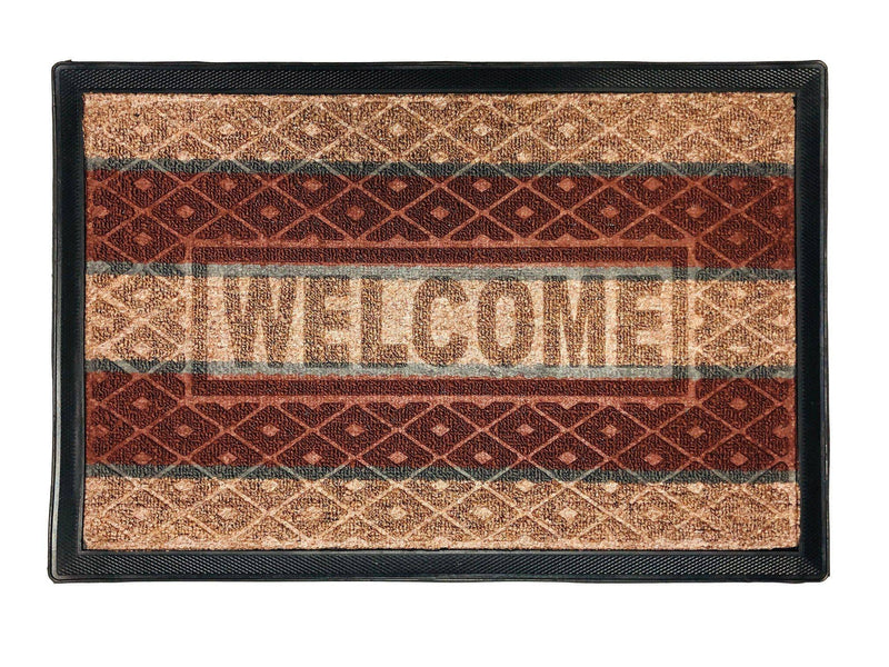 Welcome Easy Rectangular Doormat
