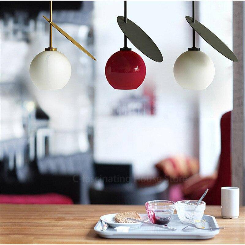 pendant light LED metal design cherry style deco