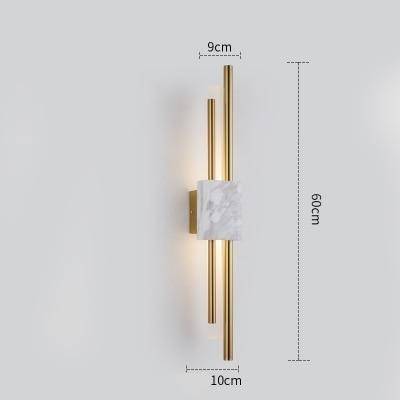 Aplique design LED en mármol Loft