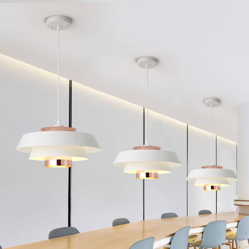 pendant light LED design with different loft shapes