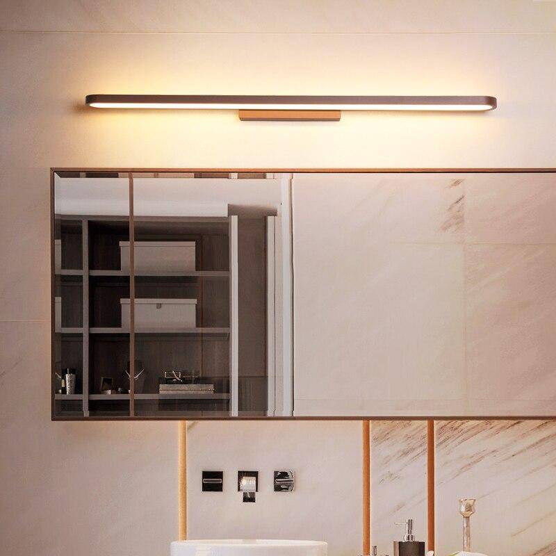 Aplique design LED para espejo con acabado moderno