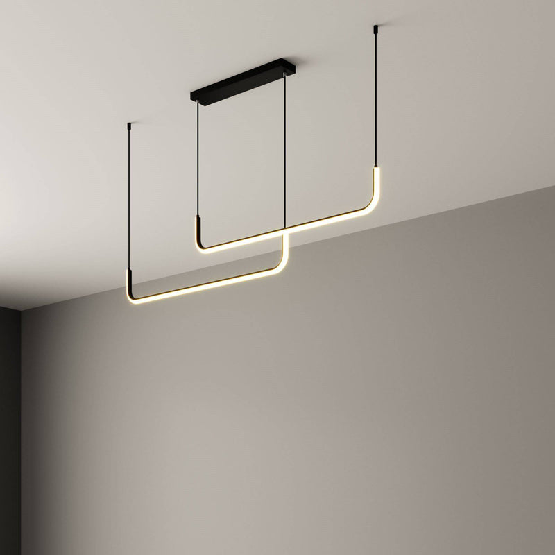 Lámpara de suspensión design Moderno estilo LED Hang de aluminio