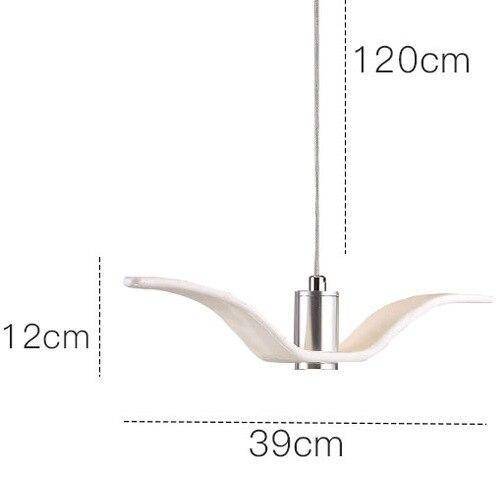 Suspension LED design en forme de mouettes Seagull
