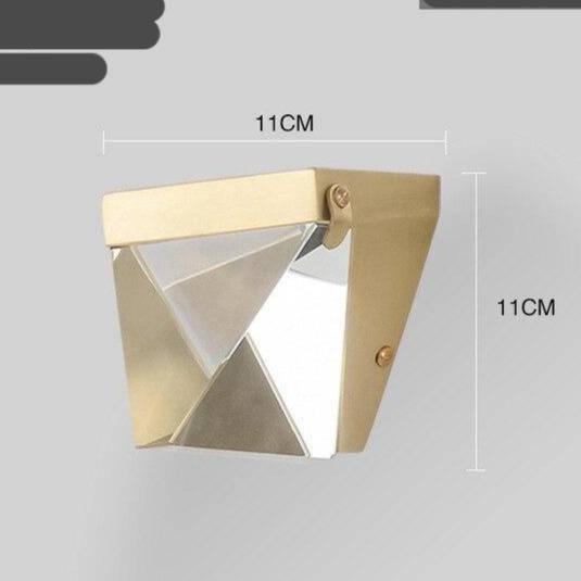 wall lamp LED wall lamp in crystal glass luxury