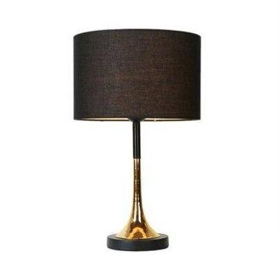 LED design table lamp with lampshade