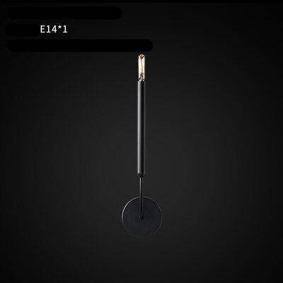 Applique murale design à LED avec tube et ampoule rétro