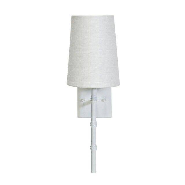 wall lamp modern LED wall light with lampshade white and coloured metal