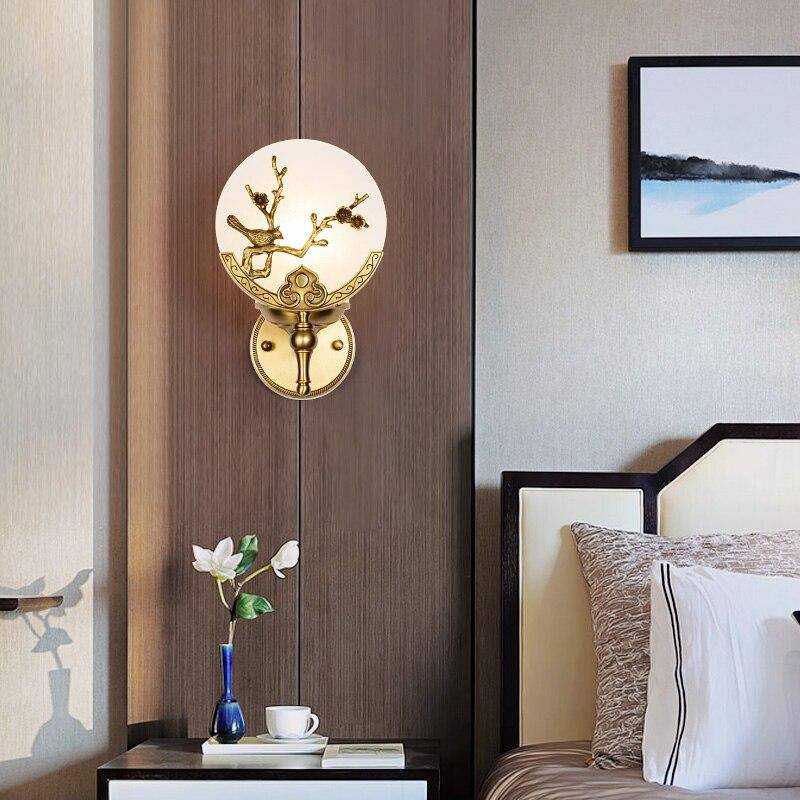 wall lamp marble LED wall light with several gold patterns
