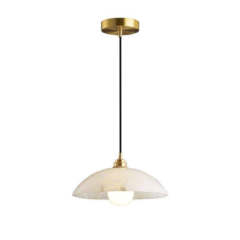 pendant light modern white marble LED