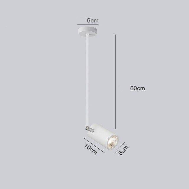 Foco cilíndrico LED moderno de Diano