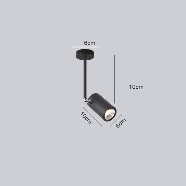 Foco cilíndrico LED moderno de Diano