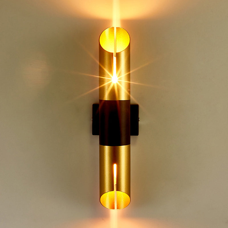 wall lamp LED wall lamp gold cylindrical Vera