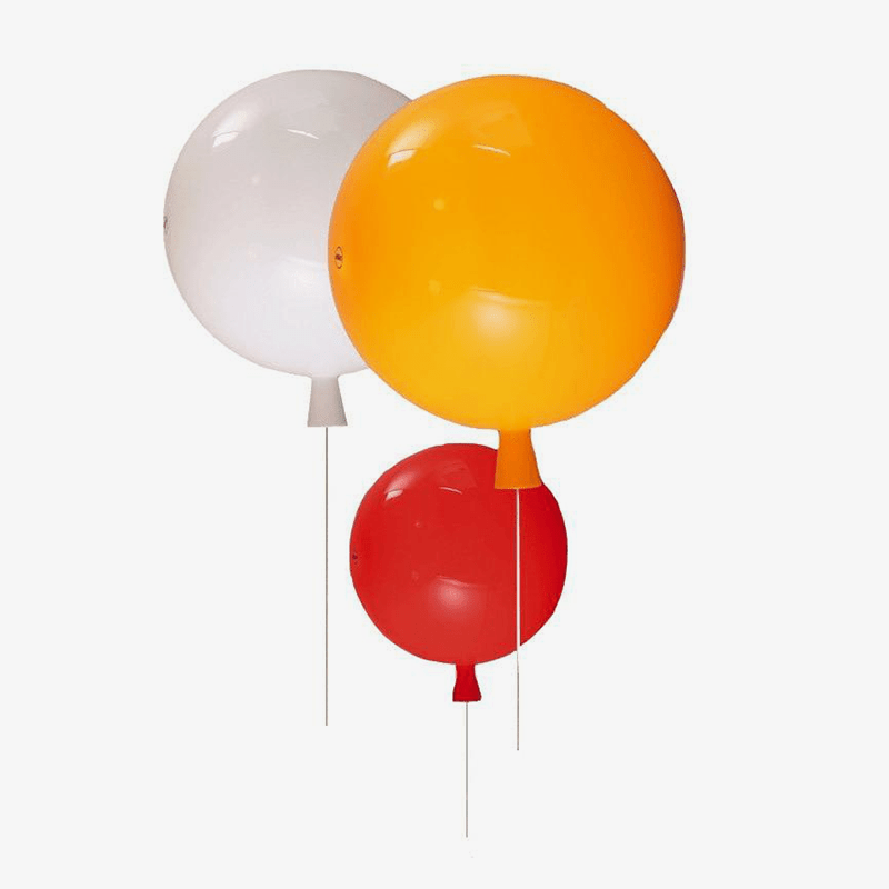 wall lamp design in the shape of a coloured balloon (various colours)