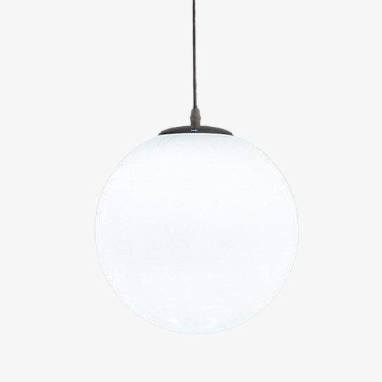 Lámpara de suspensión design con bola de cristal LED blanca