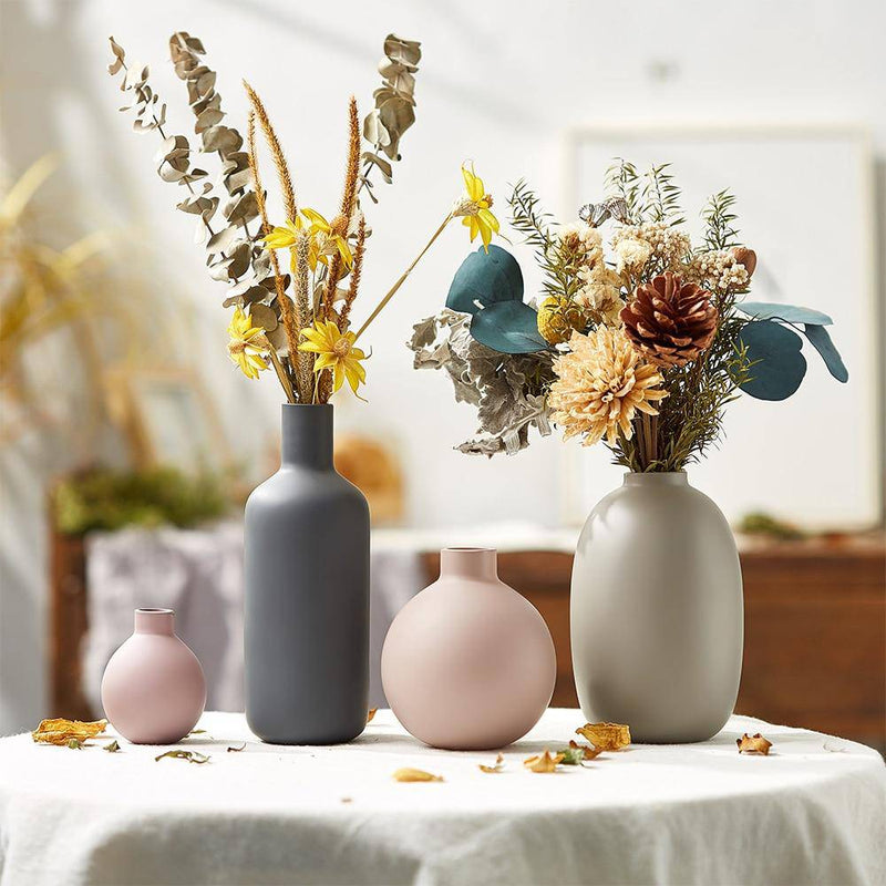 Creative coloured ceramic design vase