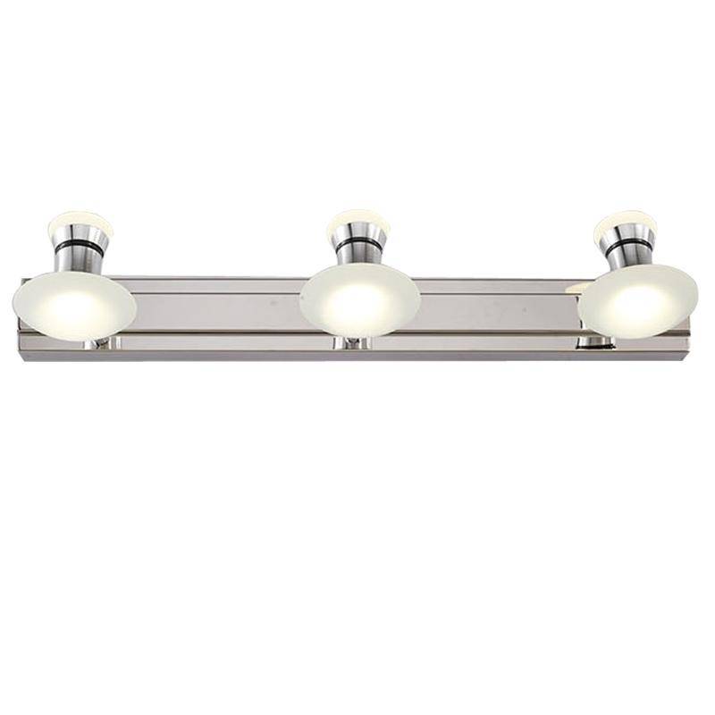 wall lamp LED wall mounted chrome for picture and bathroom