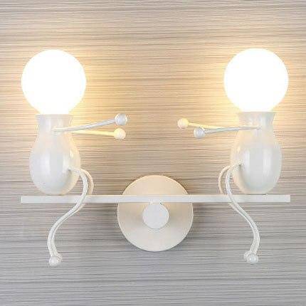 wall lamp modern LED wall hanging Cartoon style coloured men