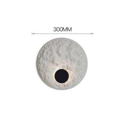 wall lamp wall design LED disc white minimalist