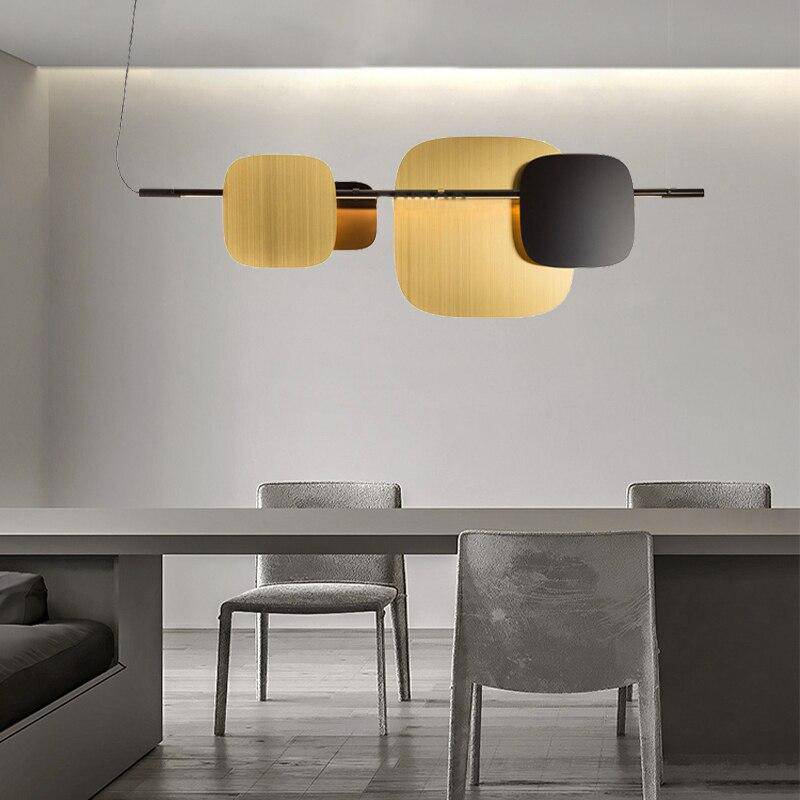 wall lamp LED wall design with several rounded metal squares Loft