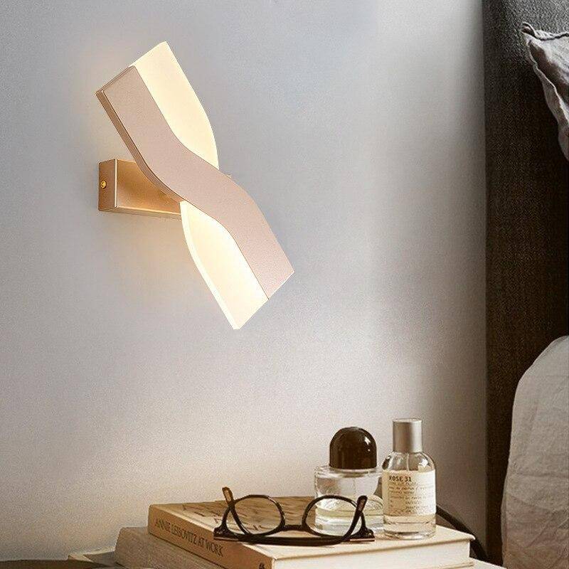 Applique murale design à LED en métal Loft Mirror