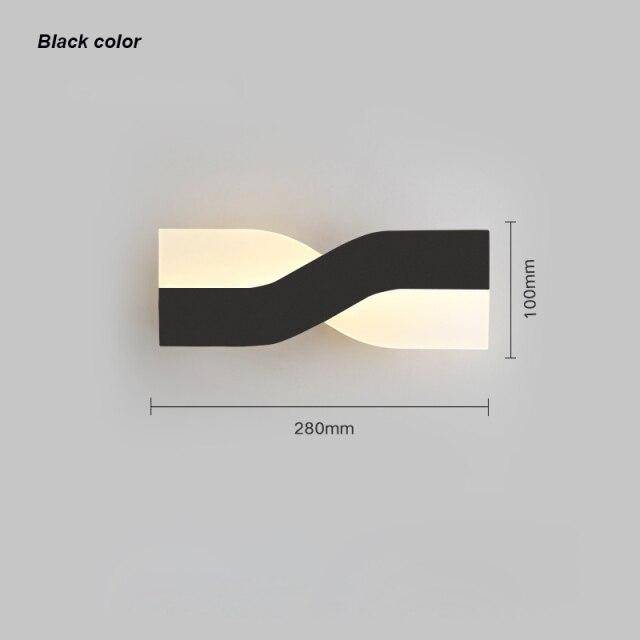 Applique murale design à LED en métal Loft Mirror