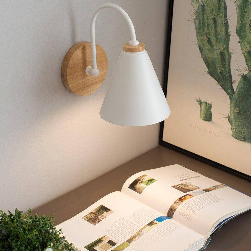 wall lamp modern LED wall light with lampshade metal Creative