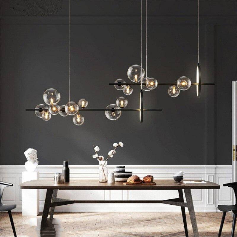 pendant light LED design with multiple glass spheres Loft