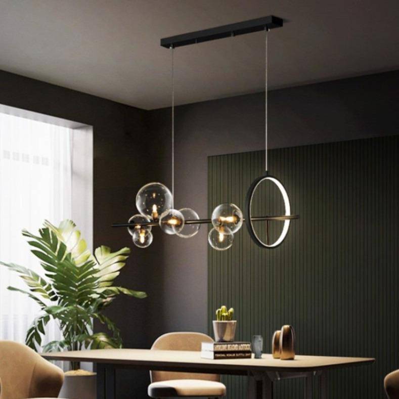 pendant light LED design with multiple glass spheres Loft