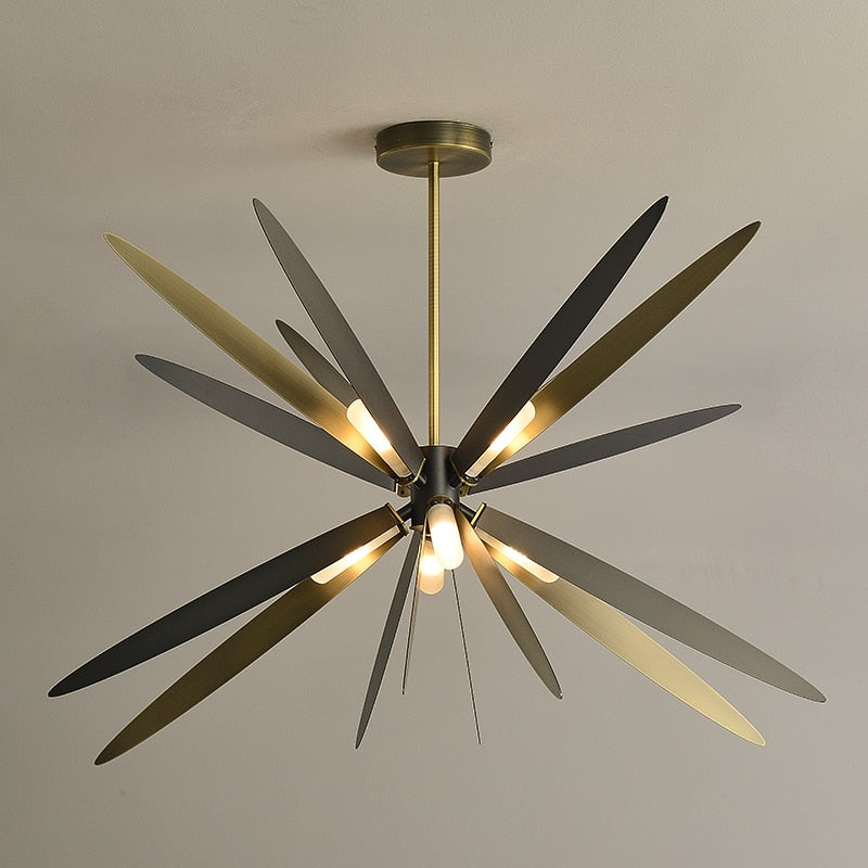 Modern LED chandelier with sparkling light Elektor