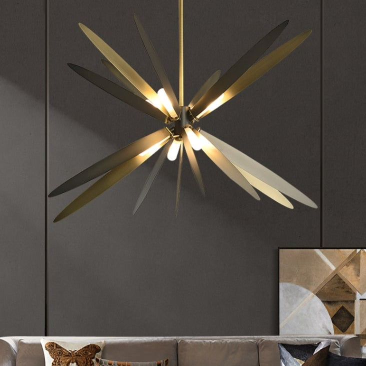 Modern LED chandelier with sparkling light Elektor