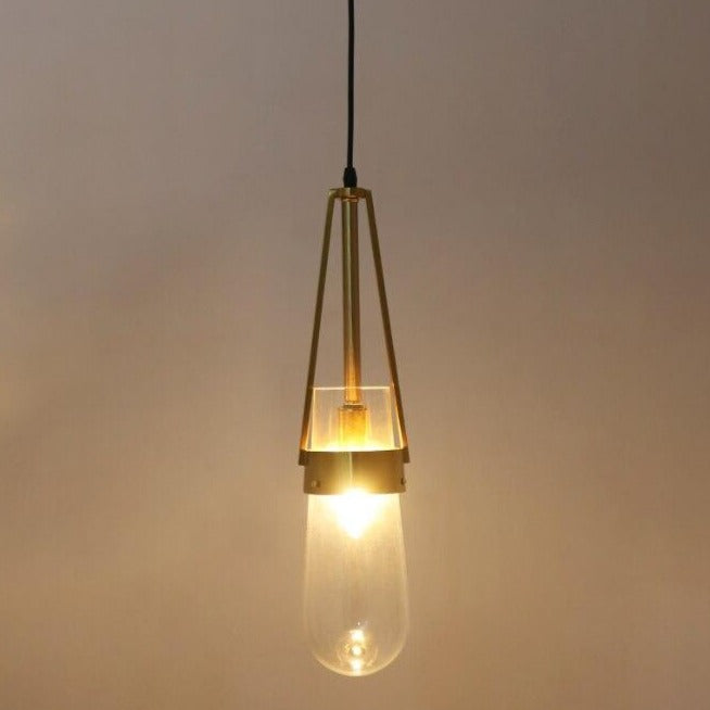 Lámpara de suspensión design en vidrio de lujo Geralio