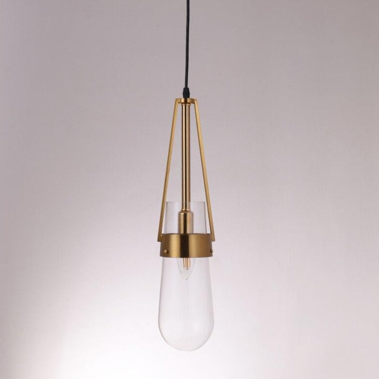 Lámpara de suspensión design en vidrio de lujo Geralio