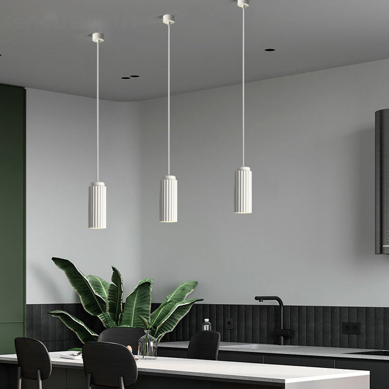 pendant light modern LED with lampshade colored tube Kinna