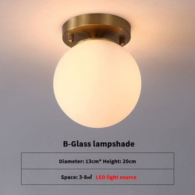 Lámpara de techo moderna con pantalla de cristal de lujo Diara