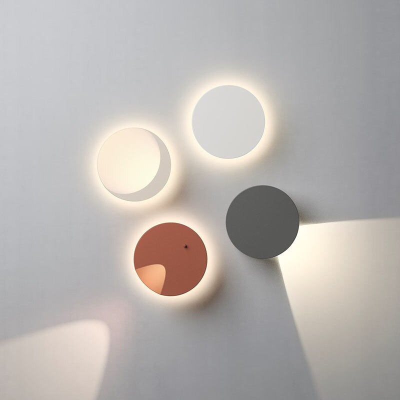 wall lamp minimalist LED circular wall design Siera