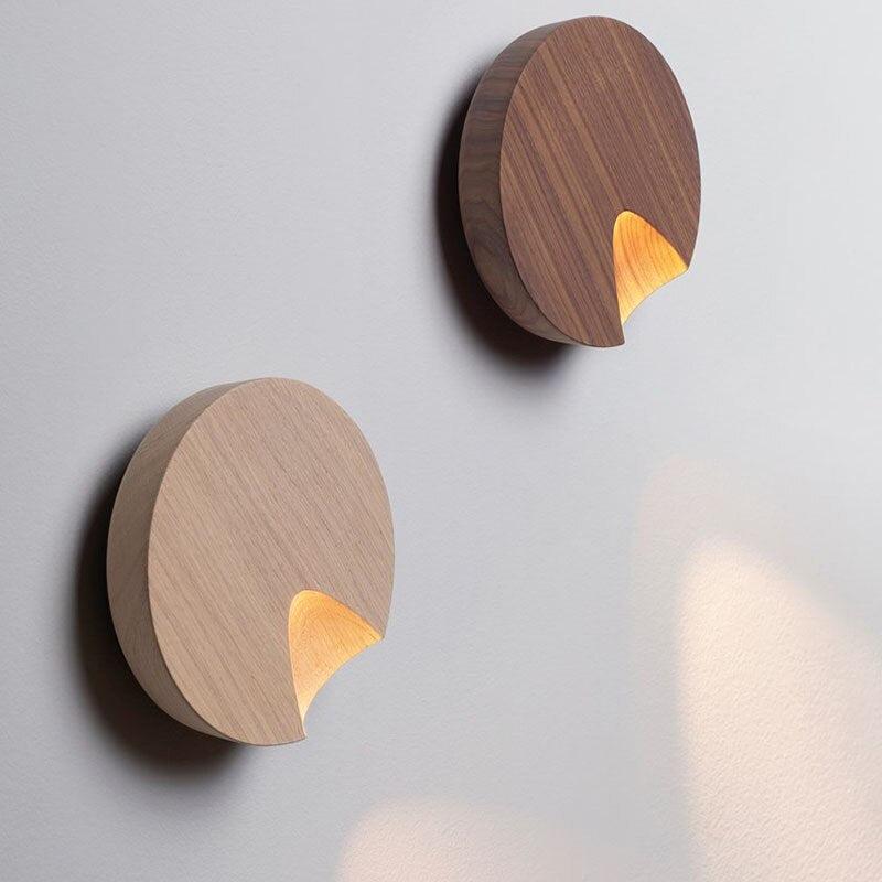 Lámpara de pared design LED circular minimalista Siera