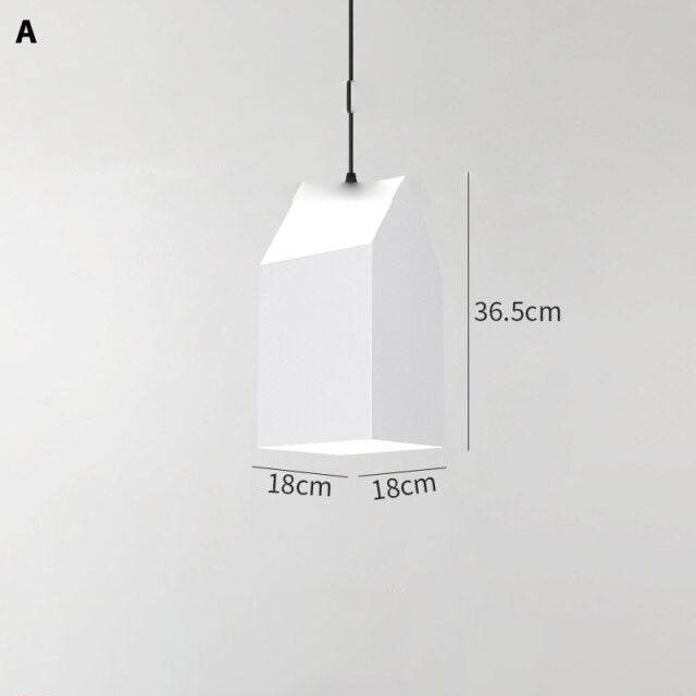 Lámpara de suspensión moderno y geométrico Harry