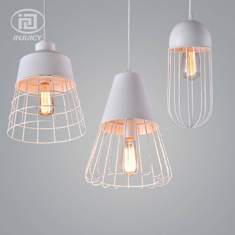Suspension design cage colorée de plusieurs formes Loft