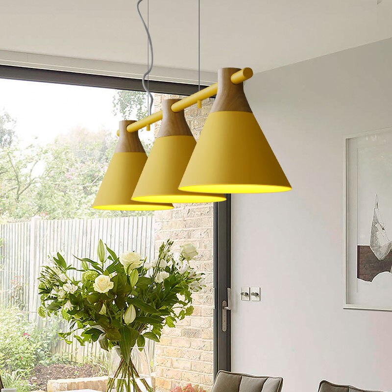 pendant light modern LED cone-shaped Gallina