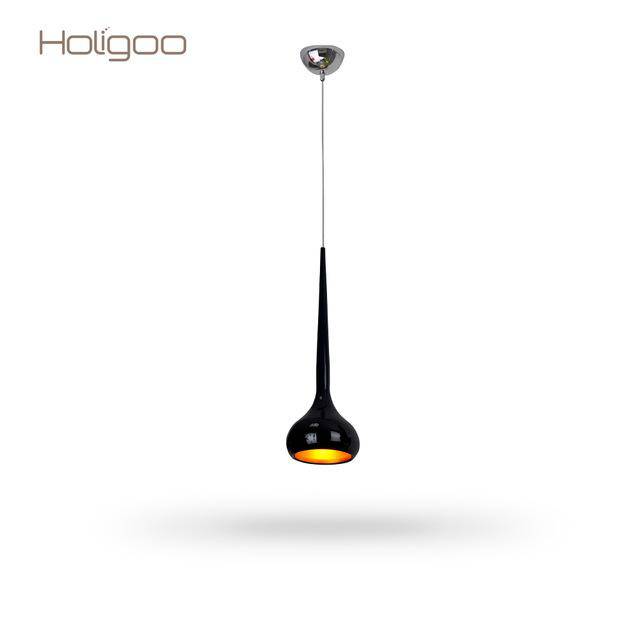 Lámpara de suspensión design cromo Holigoo