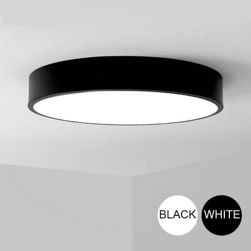 Plafonnier LED simpliste rond