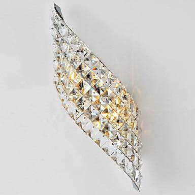 wall lamp diagonal LED wall lamp in crystal