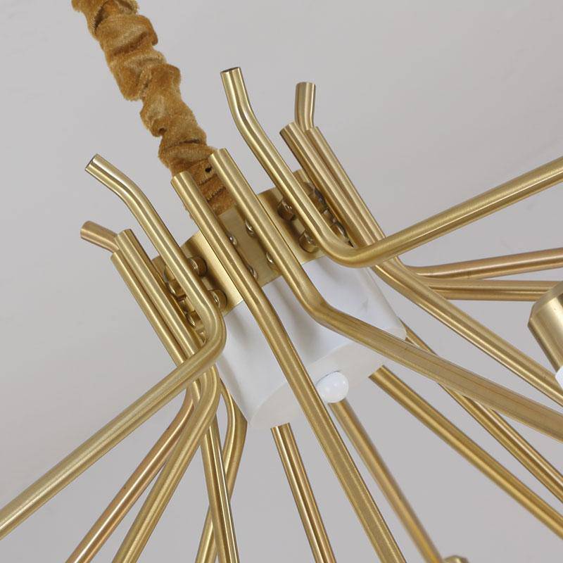 Modern Gold Chandelier Nordic