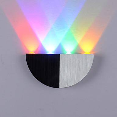 Aplique LED multicolor de aluminio