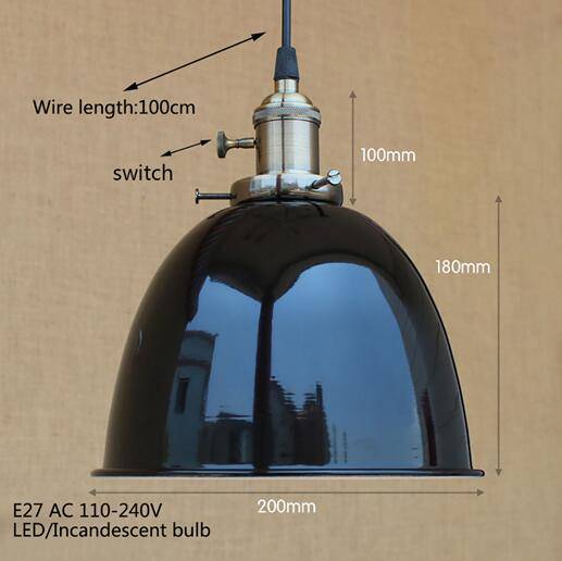 Modern LED Loft pendant light