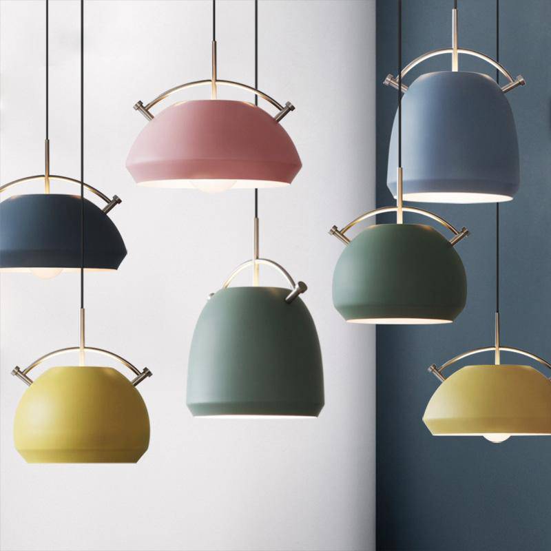 Modern design LED pendant light in the shape of a pot