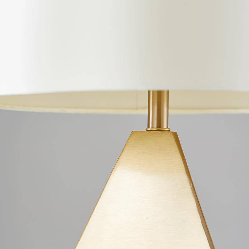 Brand geometric gold design bedside lamp