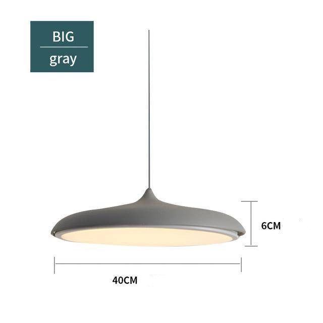 Lámpara de suspensión design LED abierto ovalado Cobre