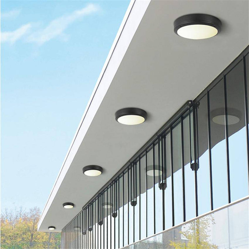 Lámpara de techo LED redonda para exteriores Atmosphere